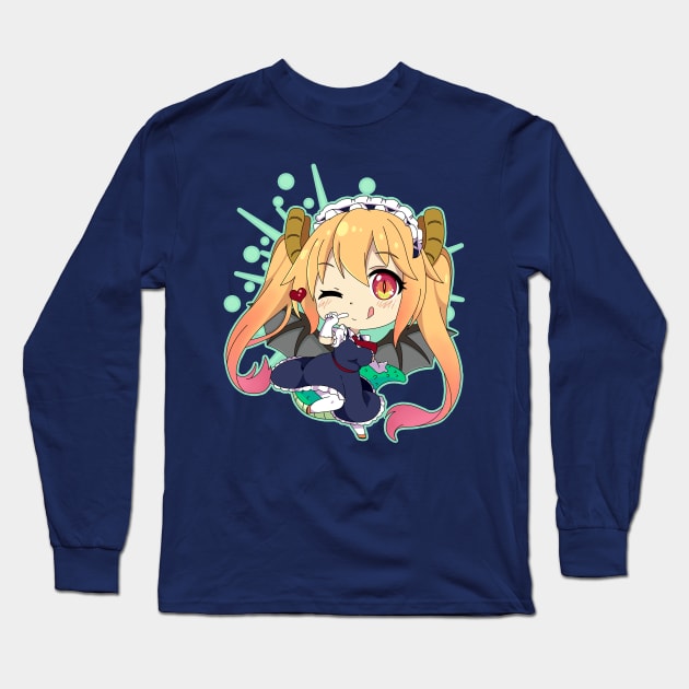 Tohru Dragon Long Sleeve T-Shirt by WarGreymonZero